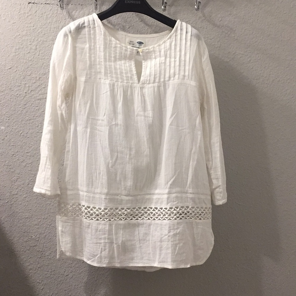Old Navy cream tunic